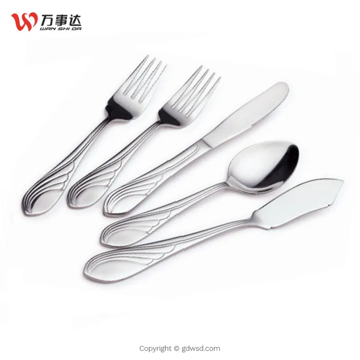 wsd0220 factory stainless steel matte sliver flatware dinnerware (复制)